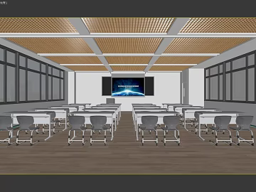 Dark brown wood floor classroom ground texture (ID:ffaeh761686)