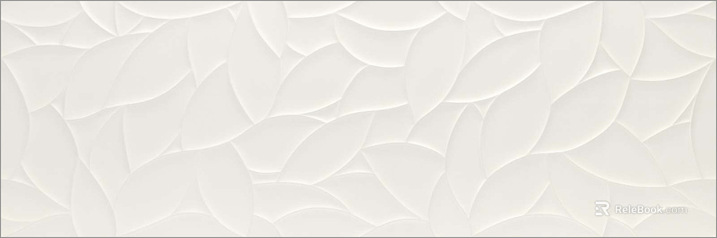 Art Brick White Wave Board texture