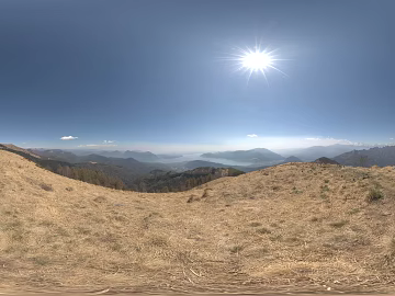 Outdoor Peak Mountains Sunny Day HDR texture (ID:ffabg01961)