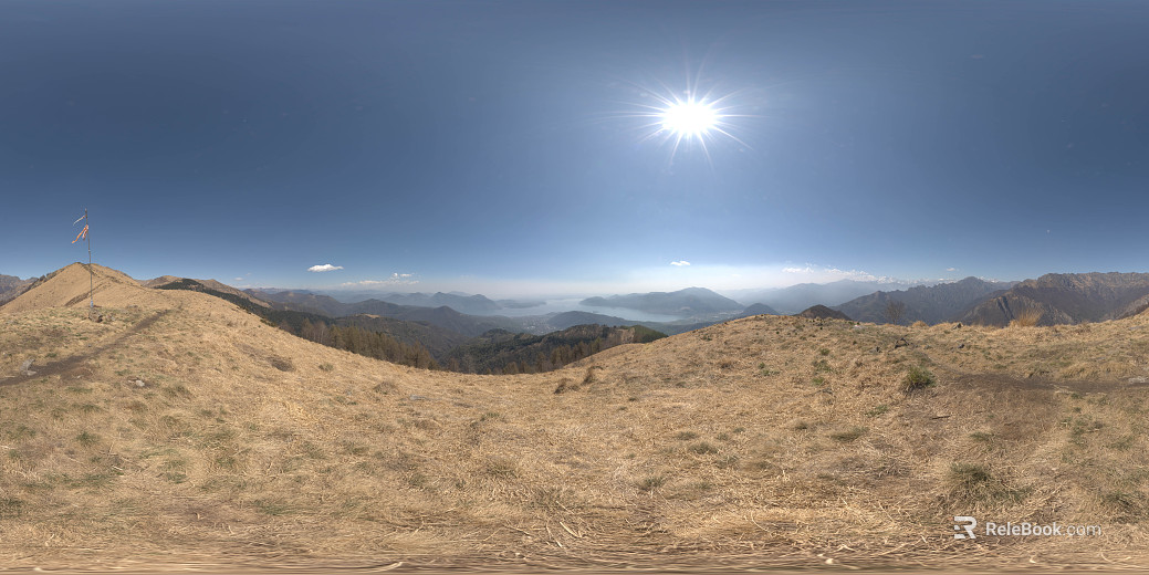 Outdoor Peak Mountains Sunny Day HDR texture