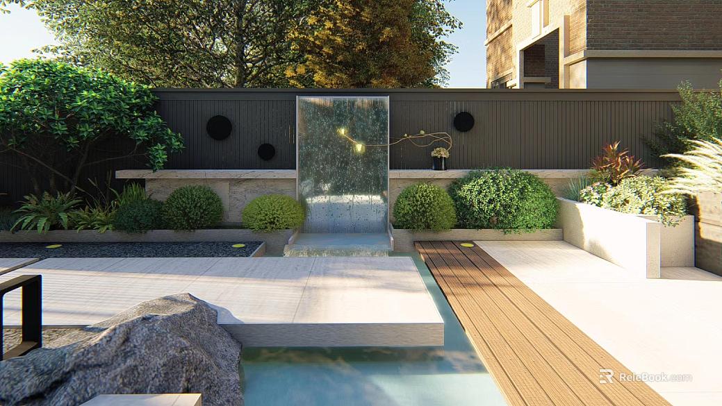 Courtyard Exterior texture