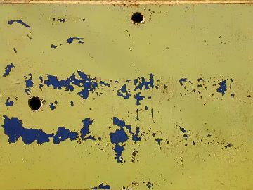 Industrial wind yellow green old metal sheet texture (ID:ffaeh097879)