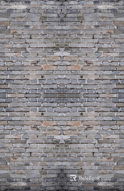 Green gray brick wall building exterior wall texture