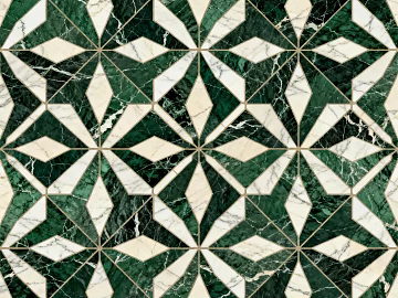 Middle and ancient style Chinese style-Ji wind industrial wind green white stone mosaic flower pattern water cutter mosaic stone green stone mosaic texture (ID:ffaeh573377)