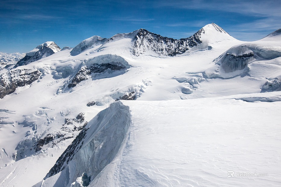 Modern Natural Landscape Snow Mountain Exterior texture