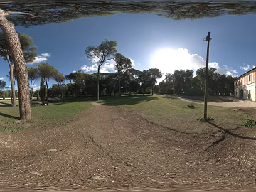 Park Meadow View Day Sunny Day HDR texture (ID:ffabg72391)