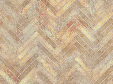 Retro Warm Yellow Antique Brick Herrings Wall Brick texture (ID:ffaeh047816)