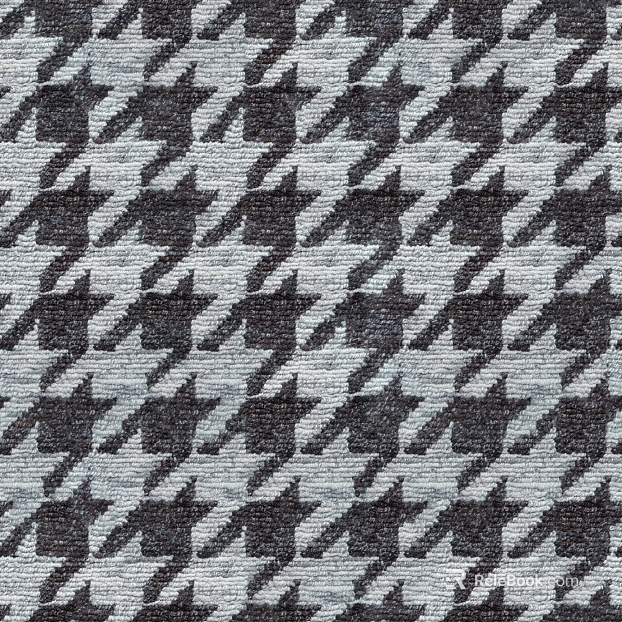 Houndstooth Pattern Knitted Cloth Fabric texture