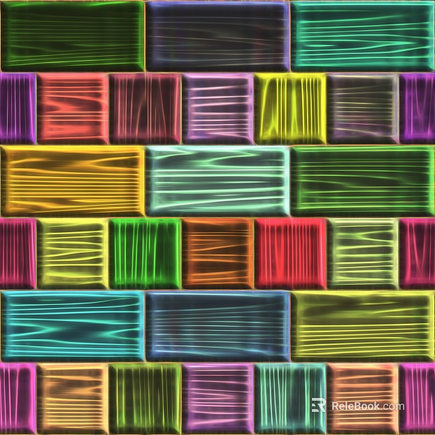 Screen material texture
