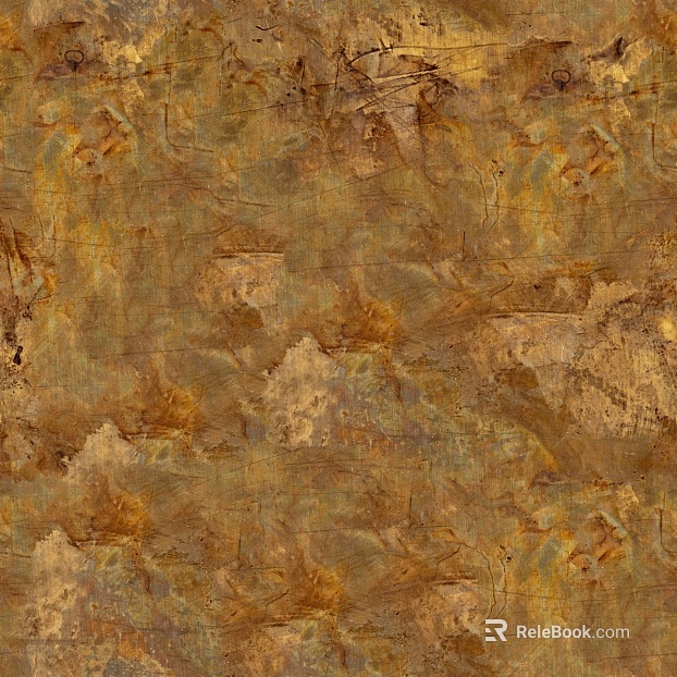 Vintage tan distressed metal plate texture