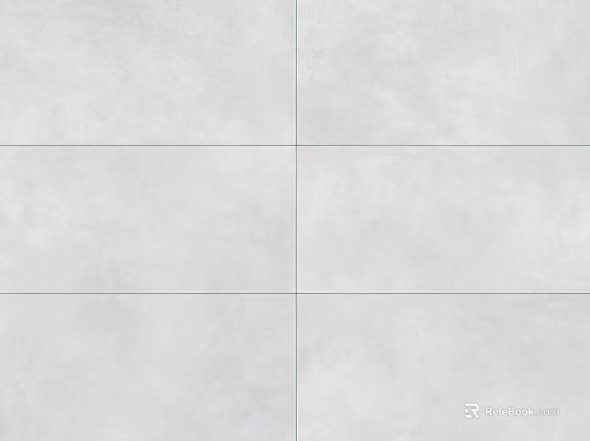 Plain Tile Matte Tile Pastoral Cloud light gray texture