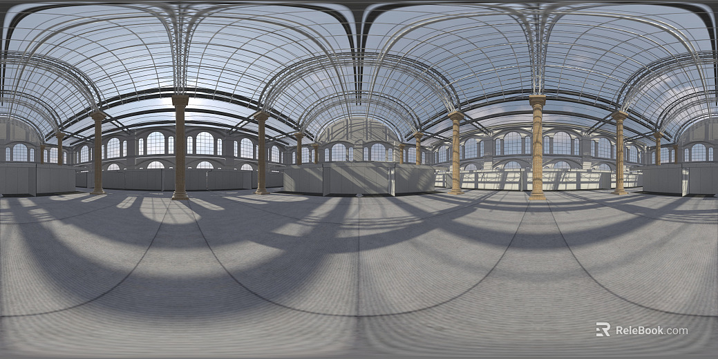 Indoor open air day texture