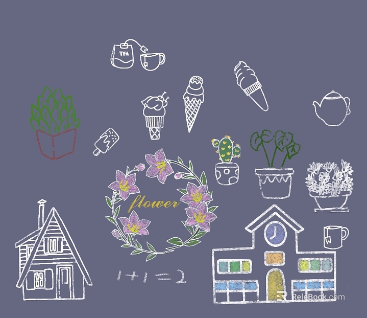 Children's Wallpaper texture