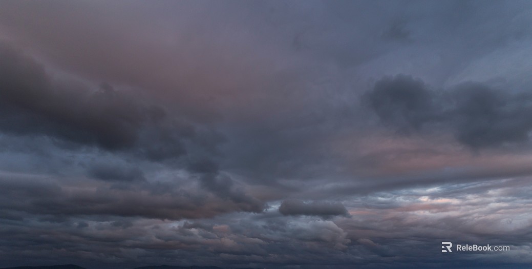 Dark dark clouds, cloudy sky, storm disaster coming texture