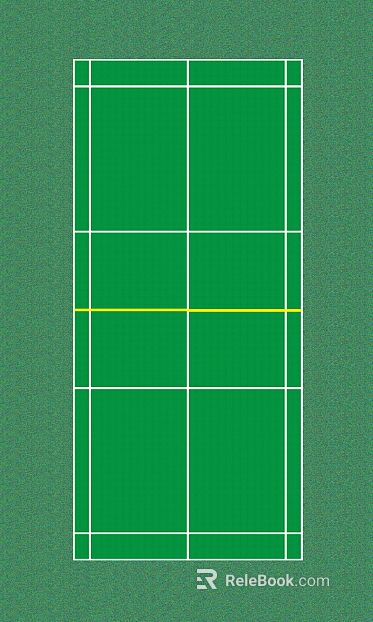 Badminton court texture