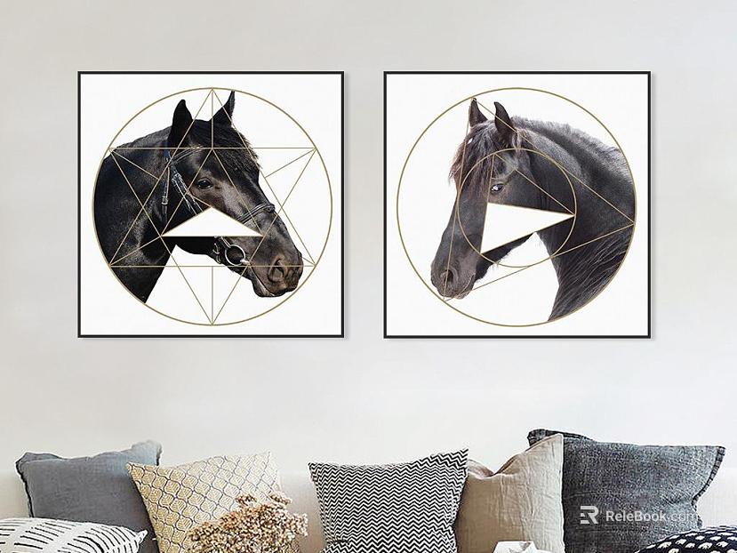 Animal painting texture