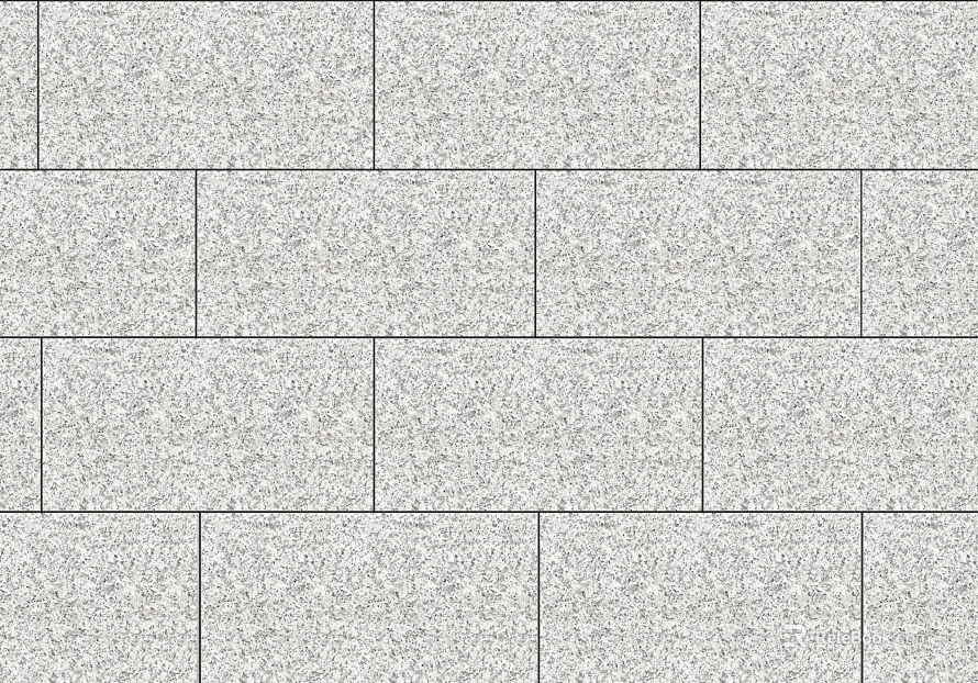 granite black sesame staggered brick texture