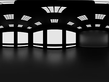 Indoor studio fill light HDR light HDR texture (ID:ffaeh424147)