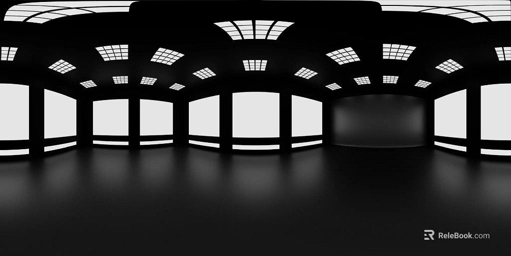 Indoor studio fill light HDR light HDR texture