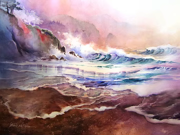landscape painting texture (ID:ffacg16380)
