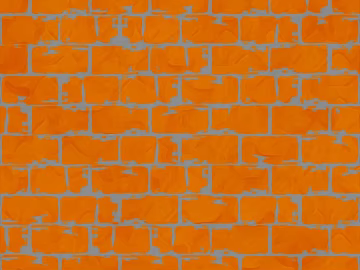 Orange Art Brick Wall Background Wall texture (ID:ffaeh428524)