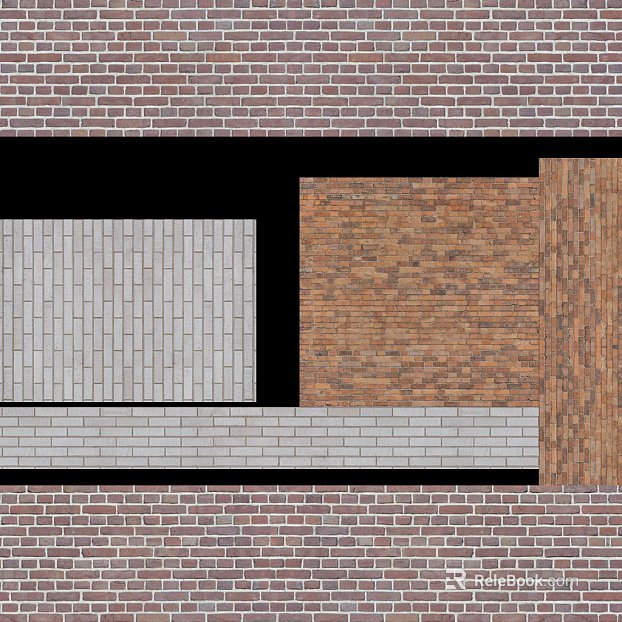 brick wall red brick white wall building texture