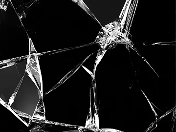 Broken glass 3d model