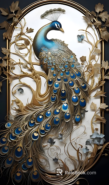 Animal painting texture