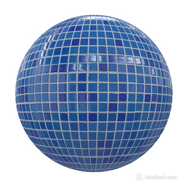 Ceramic Mosaic PBR texture