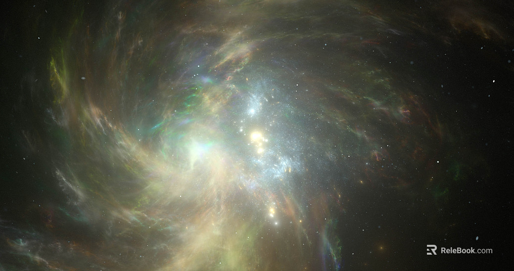 The vast universe starry sky scene HDR texture