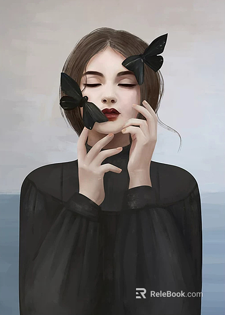 figure painting texture