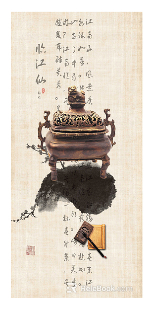 three-dimensional physical painting texture
