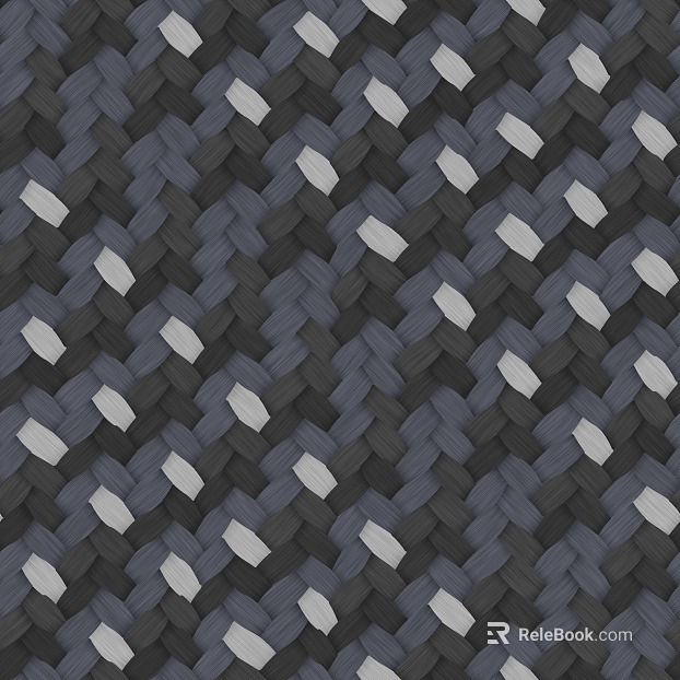 Gray blue and white woven decorative fabric texture