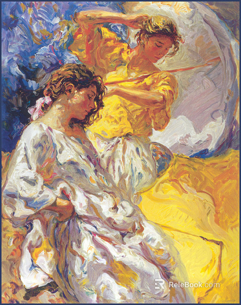 Oil painting texture