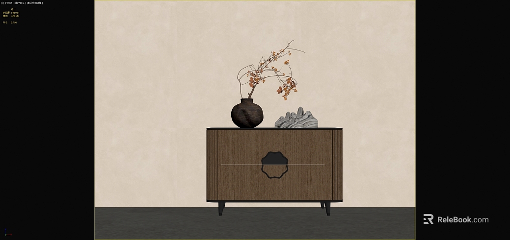 New Chinese Deep Brown Walnut Wall Panel texture