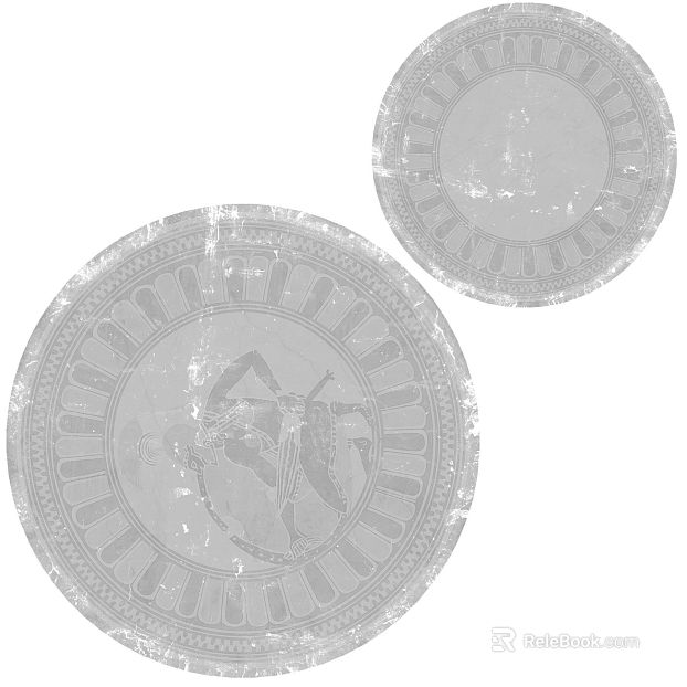 Light gray vintage figure stone parquet texture
