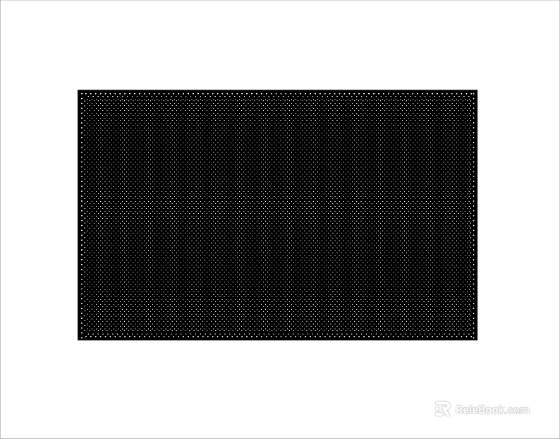 Perforated plate texture