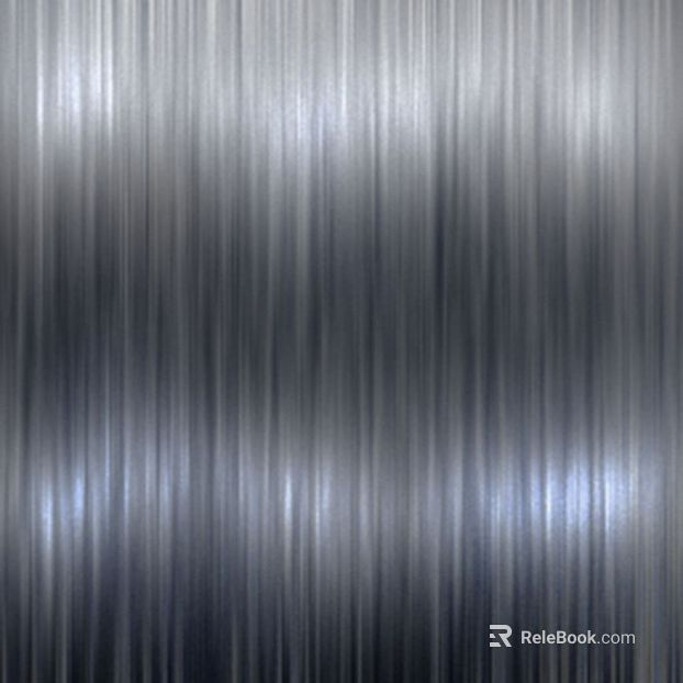 Silver gray brushed metal kitchen cabinet panel texture