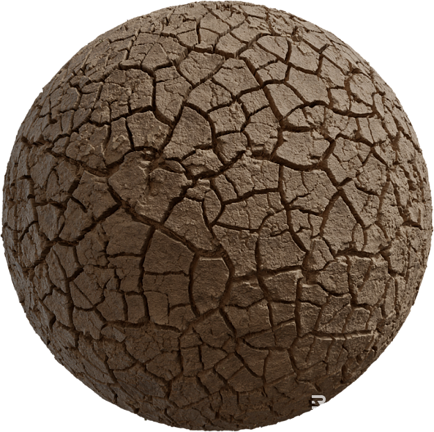 Mud PBR texture