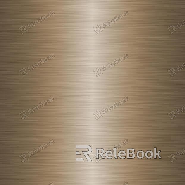 Brushed metal texture, featuring fine, uniform strokes that create a sleek, industrial aesthetic on a flat metallic surface, likely stainless steel or aluminum, with subtle variations in tone and sheen.