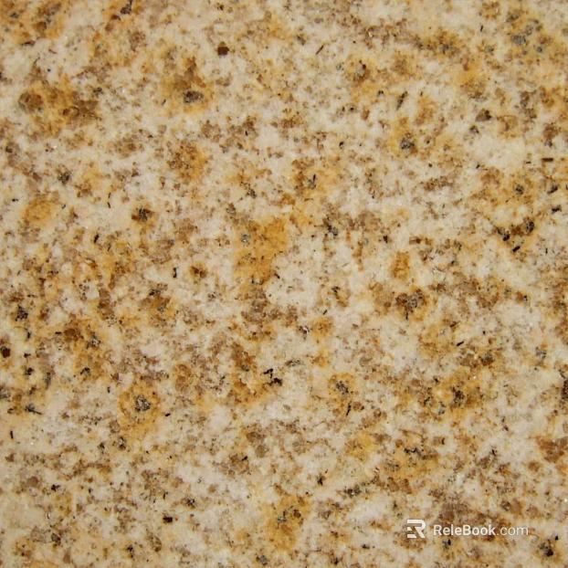 granite yellow rust stone litchi face fire plate texture