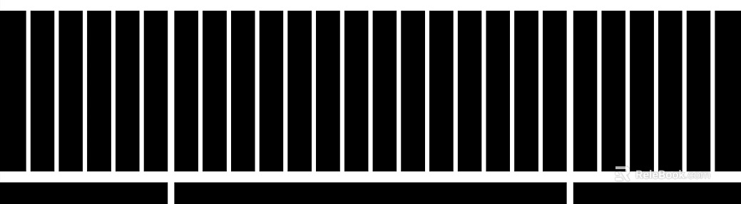 Black and white vertical stripes decorative wallpaper texture