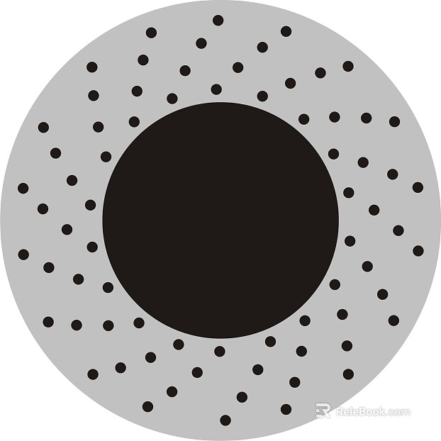Perforated plate texture