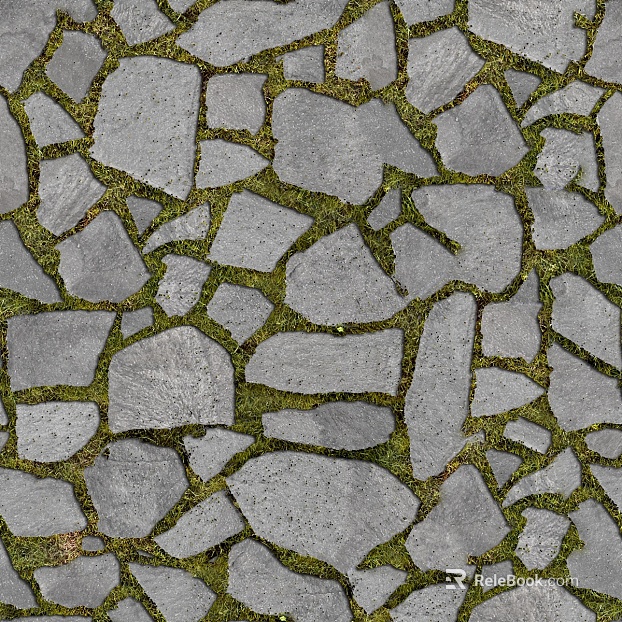Greystone Moss Mess Ground texture