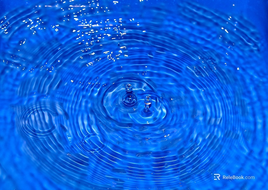 Water pattern texture