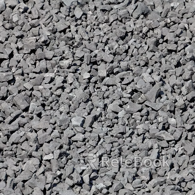 Ground gravel texture