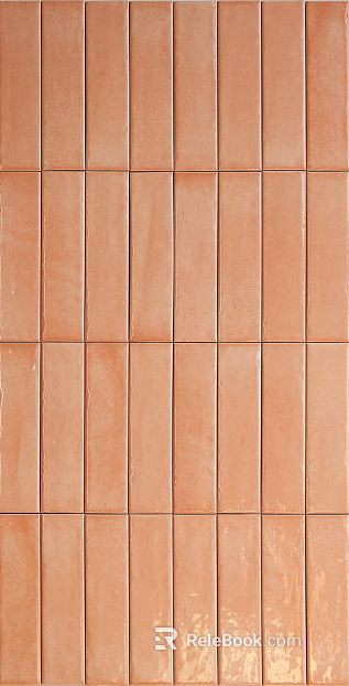 Orange Strip Brick texture