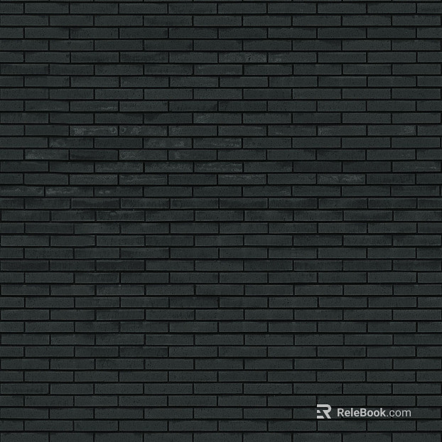 Brick wall dark exterior wall tiles seamless texture