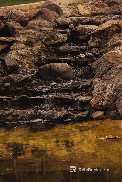 landscape painting texture