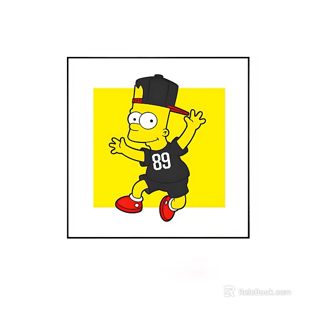 cartoon painting texture